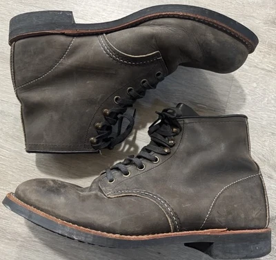 Red Wing Heritage 3341 Blacksmith Charcoal Rough and Tough Boots Mens Size 9.5 D - Image 1 of 4