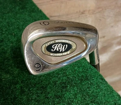 Square Two Kathy Whitworth Monogram II Single 9 Iron 35.5" Long Ladies Graphite - Image 1 of 4