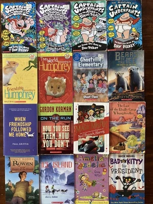 (Lot of 16) Grade 4 ACCELERATED READER AR Chapter Books Teacher Homeschool - Image 1 of 4