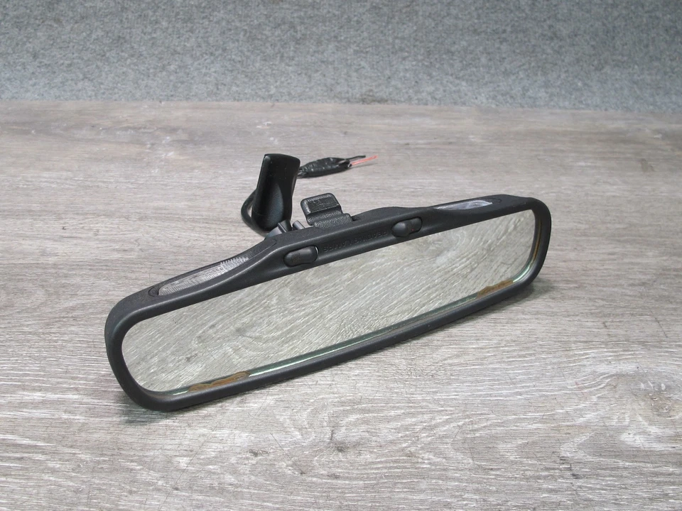 99-01 ISUZU VEHICROSS MANUAL DIMMING INTERIOR REAR VIEW MIRROR W LIGHTS OEM - Image 1 of 4