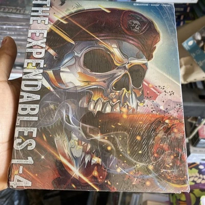 Expendables 4K 4-Movie Collection STEELBOOK, New Sealed - Image 1 of 4