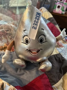 2005 Hershey's Kiss Plush Toy Silver Kiss Hugs/Kisses 8” Original Tag &Box - Picture 1 of 11