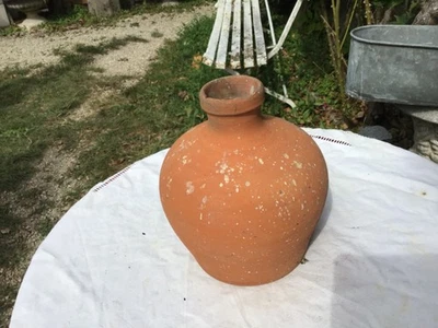 Ancien Nichoir à Oiseaux  mural extérieur en terre cuite  Art Populaire - Photo 1/4