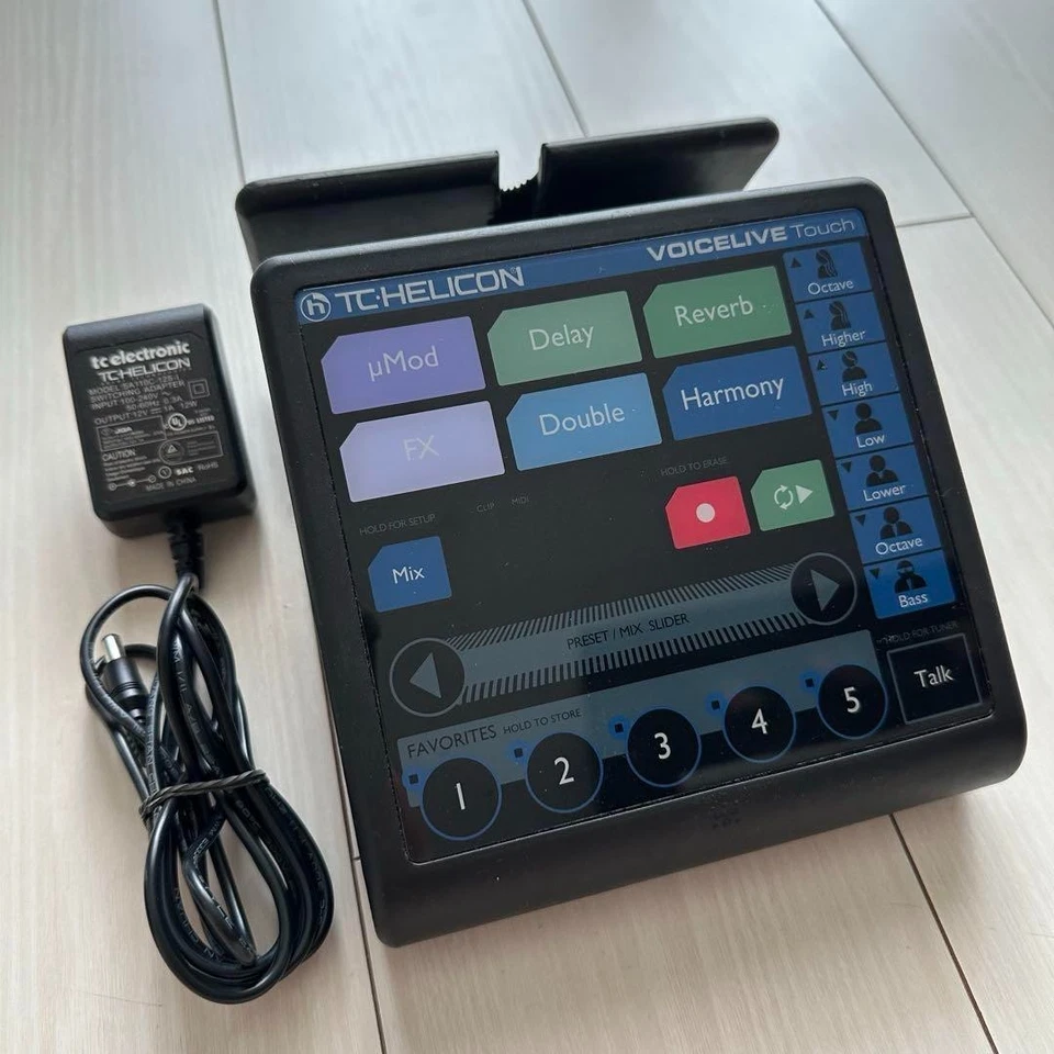 TC-Helicon Voicelive Touch Vocal Effects Processor Pedal Effector JAPAN USED - Image 1 of 4