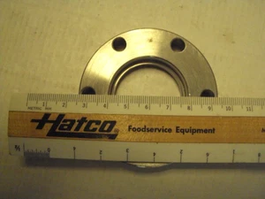 2-3/4; 2.75" conflat; 1-1/4 tube weld counter bore flange; non-rotatable - Picture 1 of 1