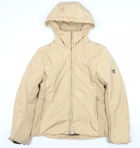 Post Card Womens Beige Size 12 Hooded Puffer Jacket Winter Coat - Picture 1 of 12