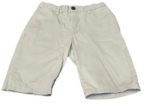 Gap Kids Shorts 10 Regular Khaki Chino Flat Front Adjustable Waist School, Boys - Picture 1 of 5