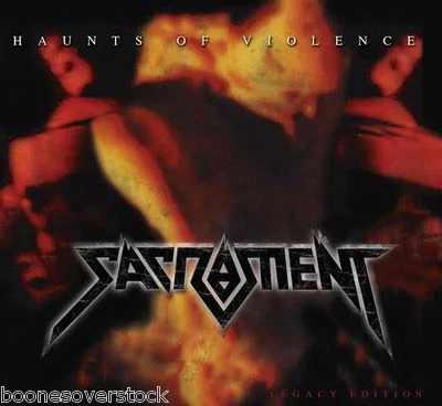 SACRAMENT - HAUNTS OF VIOLENCE (*NEW-CD, 2014, Retroactive) Christian Thrash!!! - Image 1 of 2
