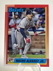Nacho Alvarez Jr. 2025 Topps Series 1 1990 35th Anniversary T90-79 - Braves - Bild 1 von 2