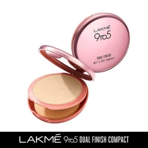Lakme 9 To 5 Dual Finish Wet & Dry Compact - 20 Nude - Picture 1 of 10