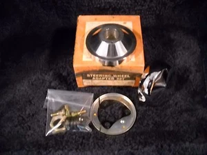 NOS 3405 GRANT Chrome Horn KIT- FITS 1955-1971 Jeep CJ's & 1961-1968 122 Volvo's - Picture 1 of 6