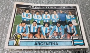 Rare Panini Argentina 78 Argentine Team unbenutzt Football Sticker #44 siehe Fotos - Bild 1 von 4