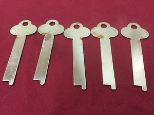 Ilco Aftermarket 1221L Flat Steel Key Blanks, Set of 5 - Locksmith - Picture 1 of 3