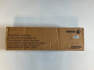 Cartucho de tambor negro genuino Xerox Color 550,560,570,C60,C70,C9065 013R00663 Foto 1 de 4