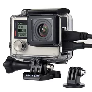 Skeleton Case für GoPro Hero 4 Hero 3+ Hero 3 mit Stativhalterung & Schnellspanner... - Bild 1 von 6