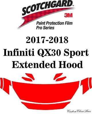3M Scotchgard Paint Protection Pro Series para Infiniti QX30 Sport 2019 2020 2021 Foto 1 de 3