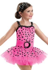 "NUEVO Weissman ""Boogie Woogie Queen"" Disfraz de Baile Vestido de Patín 6035 Niño MC - Imagen 1 de 1
