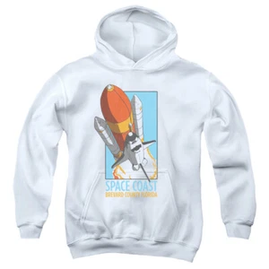 NASA Kids Hoodie Space Coast White Hoody - Picture 1 of 1