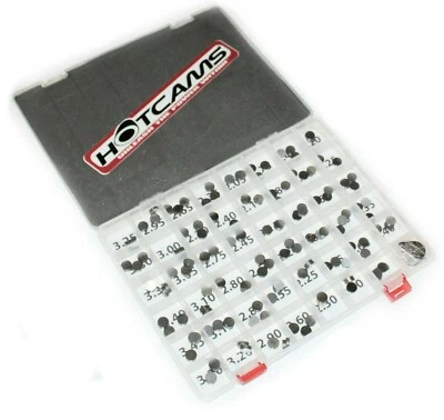 Kit de calços YFZ450 2004-2016 Yamaha YFZ 450 válvula HOT CAMS 9,48mm 141 calços novo - Imagem 1 de 3