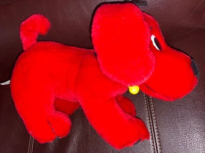 Vintage Clifford the Big Red Dog Plush Scholastic 8" Tall Stuffed Animal 2000 - Picture 1 of 4