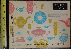 May Co Company Fall & Winter Catalog Magazine 1960 - Imagen 1 de 7
