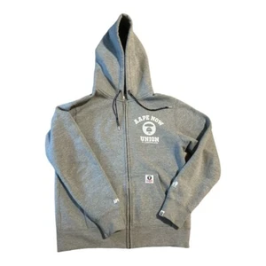 Felpa con cappuccio e zip intera AAPE by A Bathing Ape Universe grigio XL - Foto 1 di 15