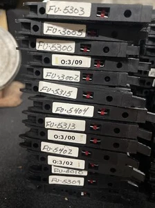 ALLEN BRADLEY FUSE HOLDER WITH LED INDICATOR 1492-H LOT OF 14 (st742) - Picture 1 of 2