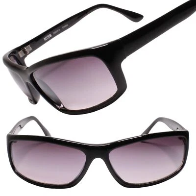 Stylish & Timeless Deadstock Collection True Vintage Rectangle Black Sunglasses - Изображение 1 из 3