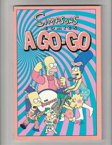 Simpsons Comics Ago-Go #8 1999 Bongo Comics - Picture 1 of 2