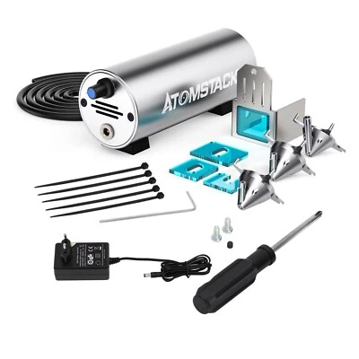 Atomstack Luftzufuhr Set für Laser Gravur CNC Schneidemaschine EU - Bild 1 von 4