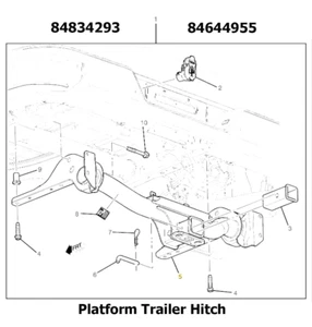 OEM Platform Trailer Hitch 2020-25 Chevrolet Silverado GMC Sierra 2500HD 3500HD - Picture 1 of 10