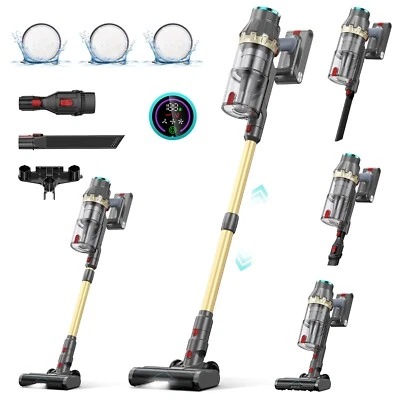 Linkifly XT1- Aspirateur balai sans fil puissant, 45Kpa/550W, Anti-enroulement - Image 1 of 4