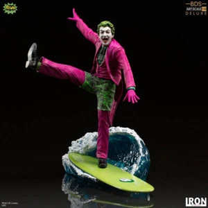 Batman 1966 statuette Deluxe BDS Art Scale 1/10 The Joker 23 cm Dc Comics 134102 - Imagen 1 de 11