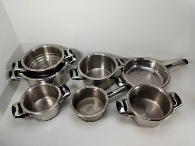 Carl Weill Saucepan / Pan Set 7 Pieces Electric Gas Induction Suitable - Image 1 of 4