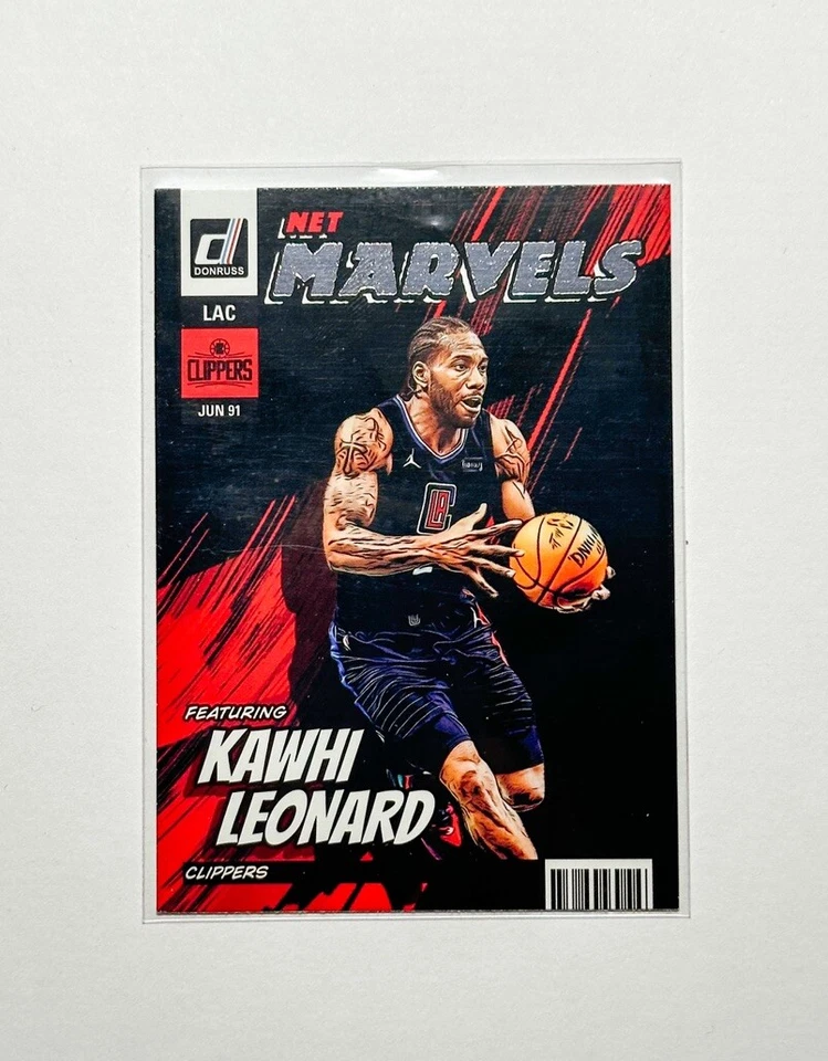 2022 Donruss #1 Kawhi Leonard Net Marvels - Image 1 of 1