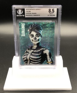 Panini 2019 Fortnite Series 1 #196 Skull Ranger Crystal Legendary BGS 8.5 Nm-Mt