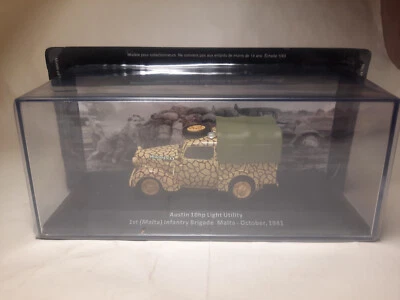 Coches utilitarios ligeros Austin 10 HP de la Segunda Guerra Mundial 1941, Brigada de Infantería de Malta 1:43 Foto 1 de 2