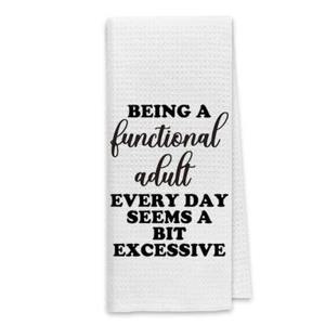 Adult Humor Gifts Kitchen Towels Funny Saying Gifts Dish Towels Dishcloth Hum... - Picture 1 of 5