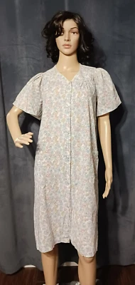 Vestido Camisón Kelly Reed Mujer Pequeño Perla A Presión Midi Floral Flor Azul Rosa Foto 1 de 4