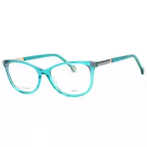 Carolina Herrera Women's Eyeglasses Green Lilac Plastic Cat Eye HER 0163 0JHD 00 - Picture 1 of 2