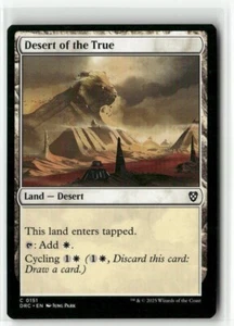 Desert of the True 151 Non-Foil NM MTG Commander: Aetherdrift Magic - Picture 1 of 1