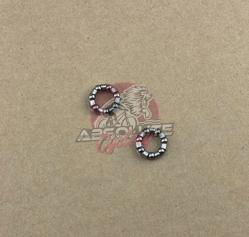 2 COJINETES DE BUJE DELANTERO DE BICICLETA DE PREGUERRA DE COLECCIÓN BICICLETA COLSON IVER JOHNSON UNION. Foto 1 de 1