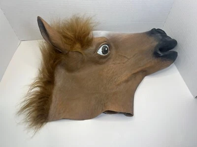 Adult Horse Head Mask. Please Read. - Image 1 of 4
