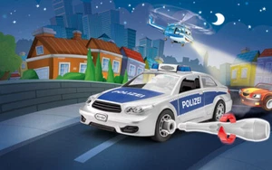 NEW Revell Police Car Junior Assembly Kit Model Car - Picture 1 of 6