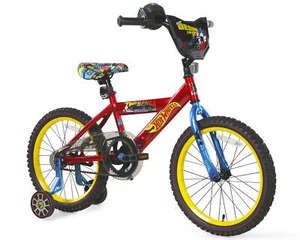 Dynacraft Hot Wheels 18-Inch Boys BMX Bike for Age 6-9 Years - Picture 1 of 9