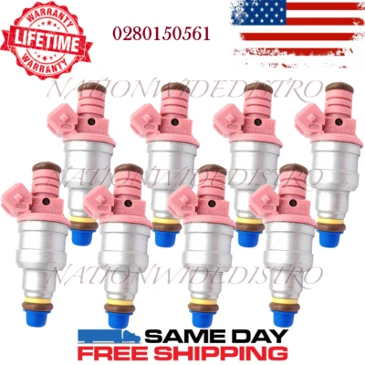 8x Inyectores de combustible Bosch OEM para Ford Mustang 1999-2004 4,6 L V8 0280150561 Foto 1 de 4