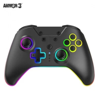 HYPERKIN Armor3 - NuRival Wireless Hall Effekt Controller (schwarz) (Switch) (Neuware)