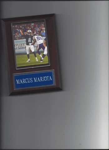 MARCUS MARIOTA PLAQUE TENNESSEE TITANS FOOTBALL NFL Cover
