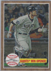 2011 Topps Heritage Chrome Giants Win Opener World Series Game 1 SP /1962 #C49