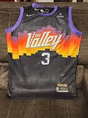 Camiseta Chris Paul “The Valley” City Phoenix Suns Talla 52 Negra Púrpura Swingman Foto 1 de 4